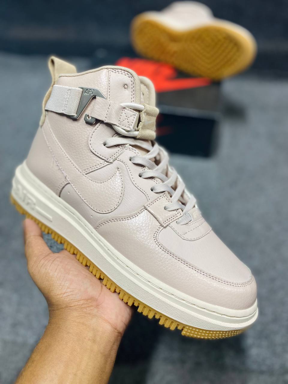 Air Force 1 High Leather Sneakers for Men